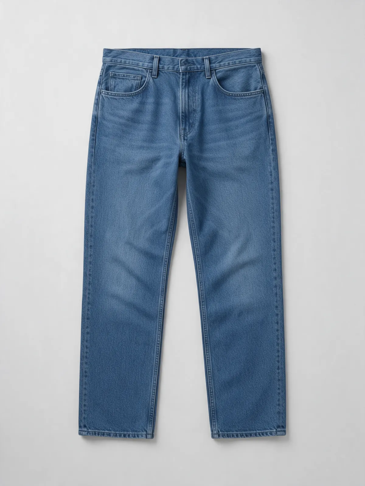 Straight Fit Jean · Mavi